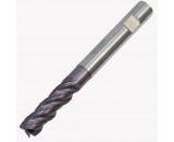 整體硬質合金立銑刀 ECOLINE 常用型, 非對稱螺旋