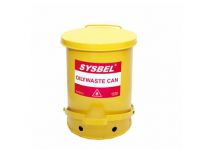 SYSBEL 6加侖可燃廢棄物防火垃圾桶WA8109100Y